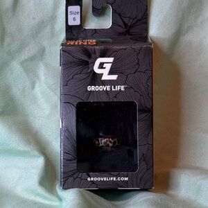 Groove Life Sz. 6 Thin Aspire Leopard Silicone Ring